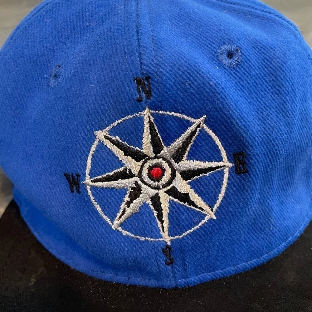 NWT Vintage Marlboro Hat Cap Strap Back Unlimited Gear Compass Cigarette 90s